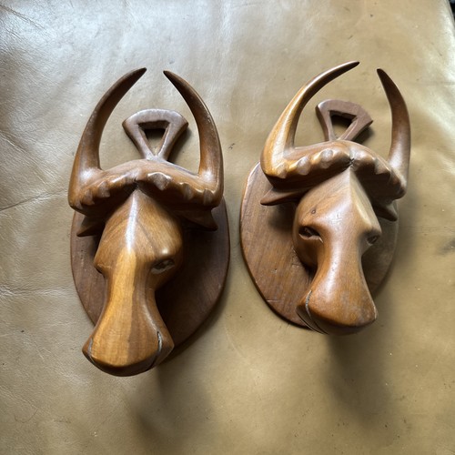 Vintage hand carved wooden - hand,