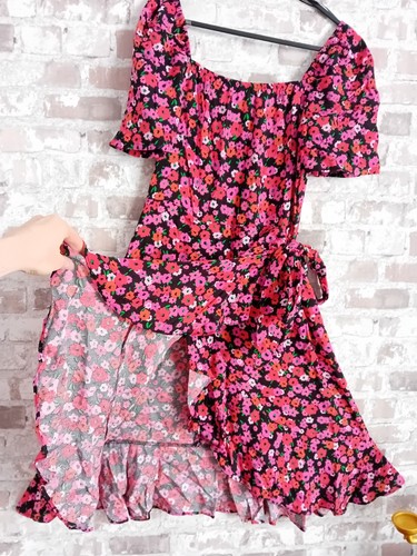 Select floral black pink - , red