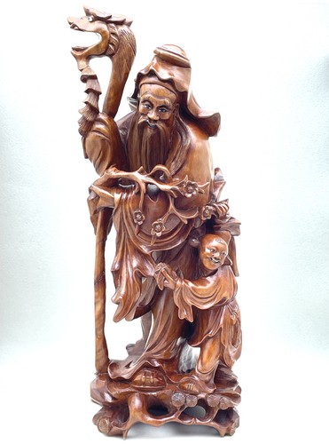 Large chinese hand - chinese, hand-carved