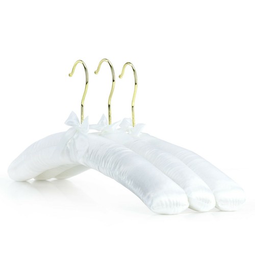 Coat clothes hangers white - clothes,