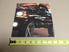 2006 Dodge Night Runner truck Ram SRT10 pickup Dakota sales brochure ORIGINAL