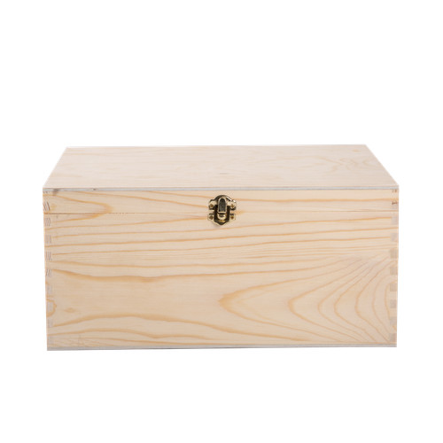 Natural finish wooden storage - finish,