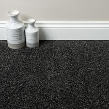 Charcoal Budget Saxony Carpet