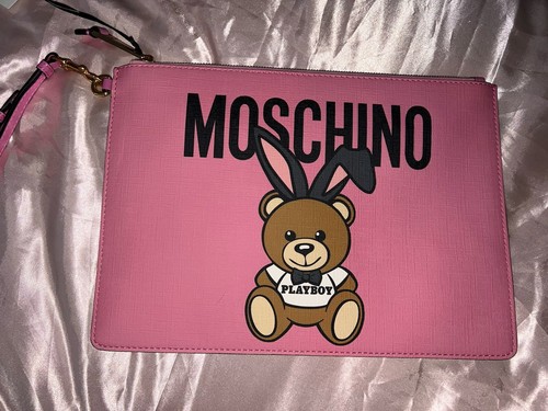 Moschino playboy leather - x,