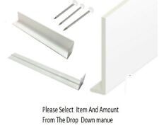 Window Cill Sill 1.2m UPVC Window Capping Board 9mm Corner  Straight Joint White