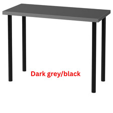 IKEA LINNMON/ADILS Desk Table Multiple Colours Compact Workstation 100x45 cm