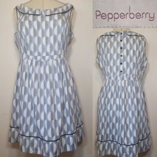 Pepperberry Dress Blue Mix