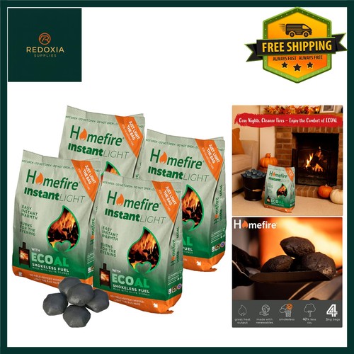 Instant light smokeless fuel - smokeless,