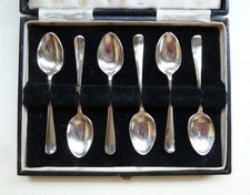 Cased Set of 6 Sterling Silver