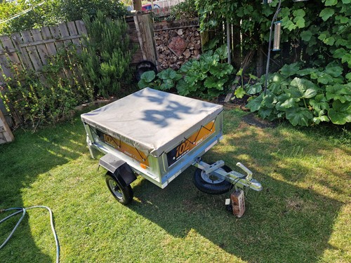 Erde 102 trailer with - erde,