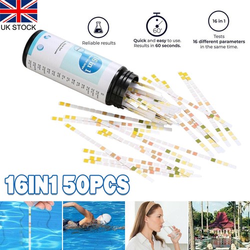 Tap water test - 16-in-1, strips