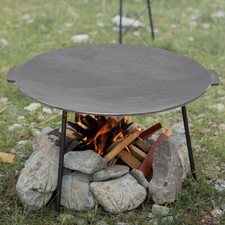 Cast Iron Stand Griddle Hot