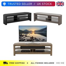 TV Floor Stand Wood Effect