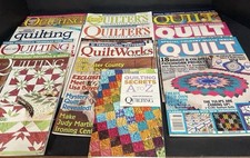 10 Quilting Magazines Bundle
