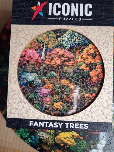 Iconic puzzles fantasy trees - puzzles,