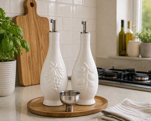 Ceramic oil vinegar - ceramic,