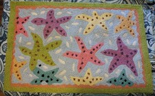 Jelly Bean purple pink rug mat