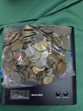Job Lot 2kg Mixed World/ Foreign Old and Modern/ Current Bulk Coins/Random Dip
