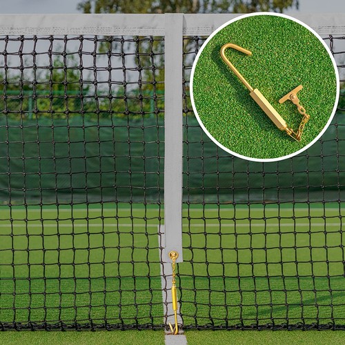 Vermont brass tennis net - tennis,