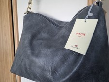 Bessie London Grey Fully Lined