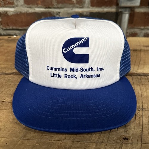 Cummins blue white - blue, hat