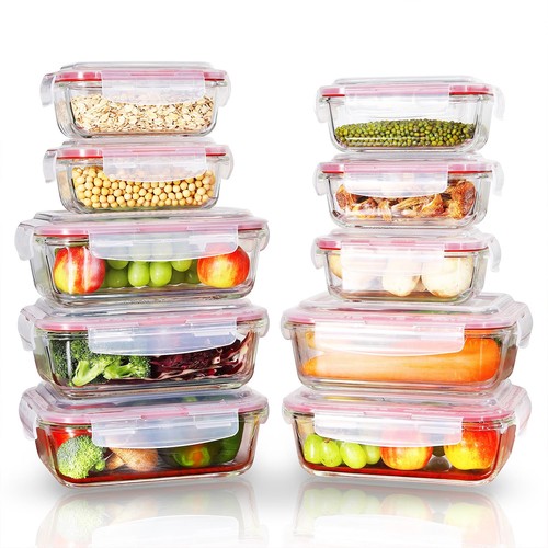 Glass food storage containers - glass,