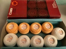 1 box x 9 Coats Mercer crochet