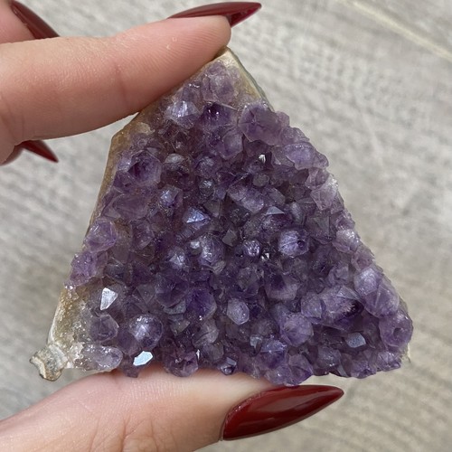Amethyst cluster geode - amethyst,