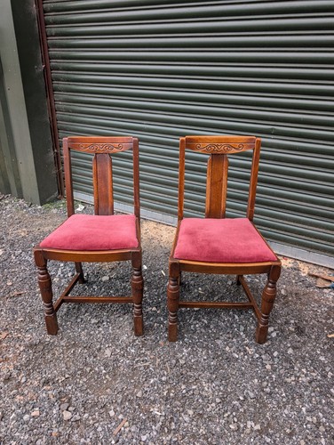 Ercol dining chairs 1940s - chairs,