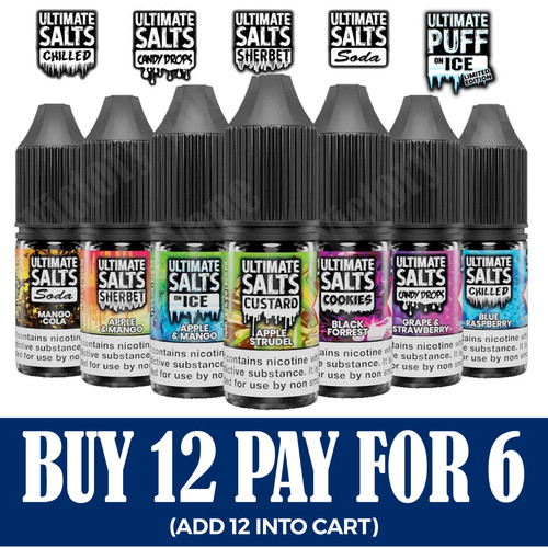 Ultimate salts 10ml nic salt - ultimate,