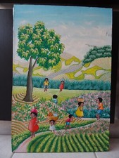 Haitian Painting Art Naif from