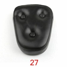 Universal Moto Black Backrest Cushion Pad for Choppers Kawasaki Suzuki Yamaha UK