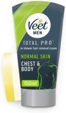 VEET 150 ml In Shower Hair Removal Cream Body and Chest