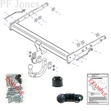 Tow-Trust Towbar for Ford S-Max MPV 2006-2015 - Swan Neck Tow Bar