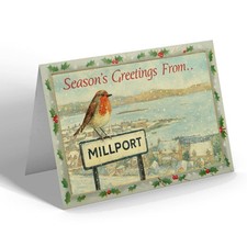 XMAS NOTELET - Millport - General View - Vintage Design