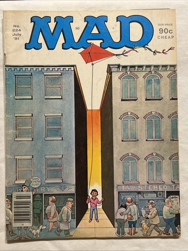 Mad magazine 224 july 1981 - magazine,