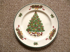 JOHNSON BROTHERS VICTORIAN CHRISTMAS PATTERN  DINNER PLATE 26 CM
