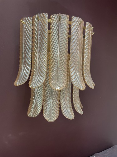 Glass wall chandelier rocket - glass,