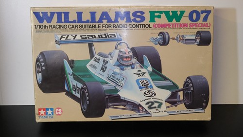 Rare tamiya williams 07 - williams, fw-07