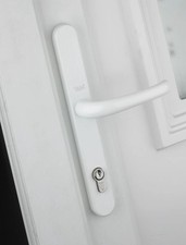 Yale Adjustable Lever Lever UPVC Multipoint Door Handles - 92mm PZ Sprung 196-25