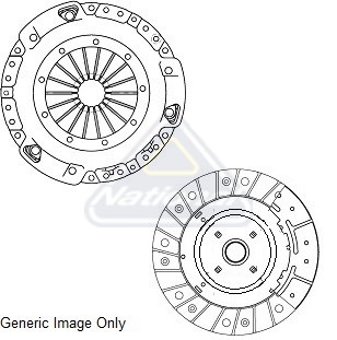 Rtg clutch kit fits vauxhall - kit,