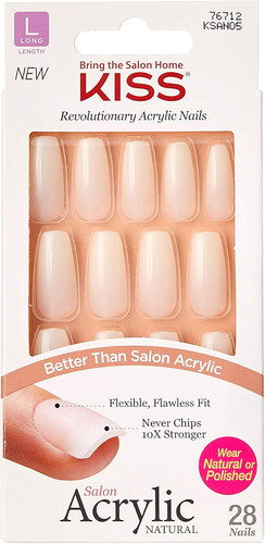 Kiss salon acrylic natural - salon,
