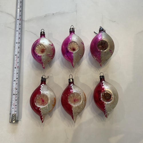 Vintage mixed mercury glass - mercury,