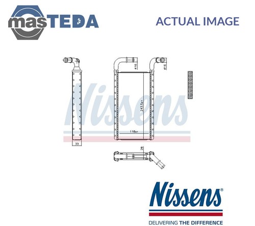 707241 heater radiator - heater,