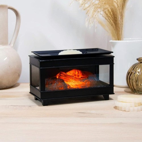 Log fire effect - fire, aroma
