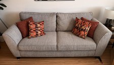 3-Seater Grey “Rosa” Sofa