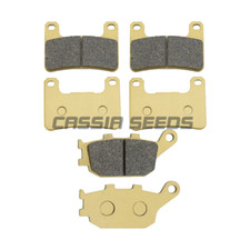 Front and Rear Brake Pads for