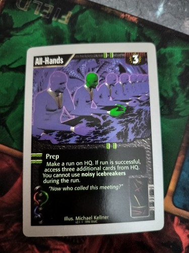 Netrunner all hands - netrunner:, all-hands