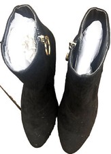 Women's Topshop Black Faux