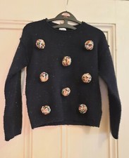 Next Girls Pom Pom Jumper Age